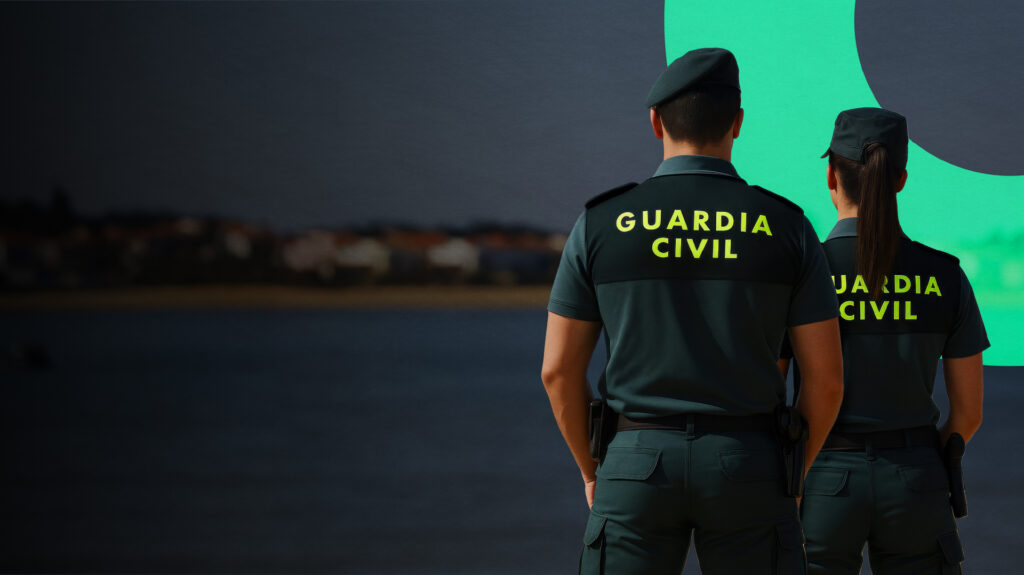 Pareja de la Guardia Civil