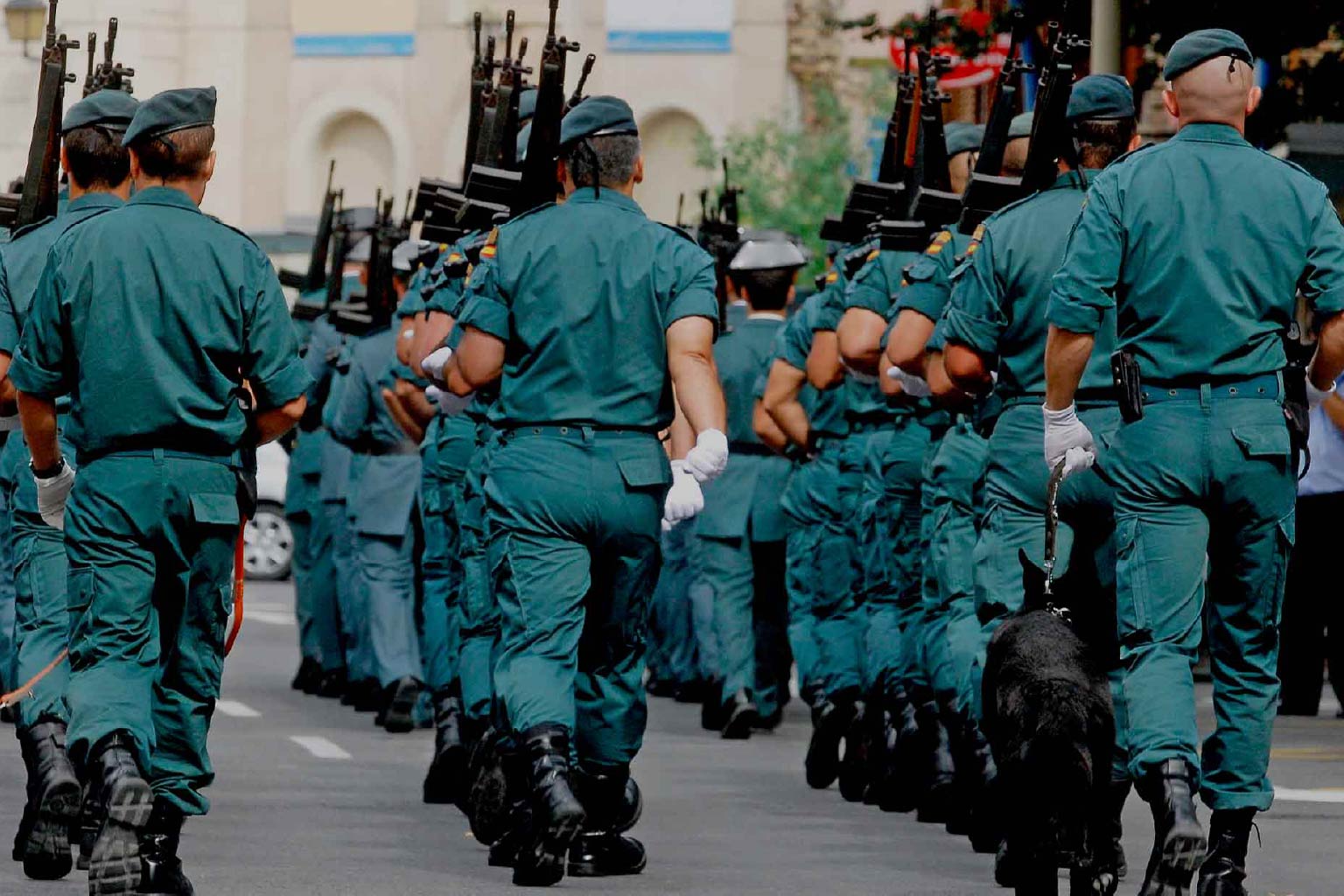 Desfile de la Guardia Civil