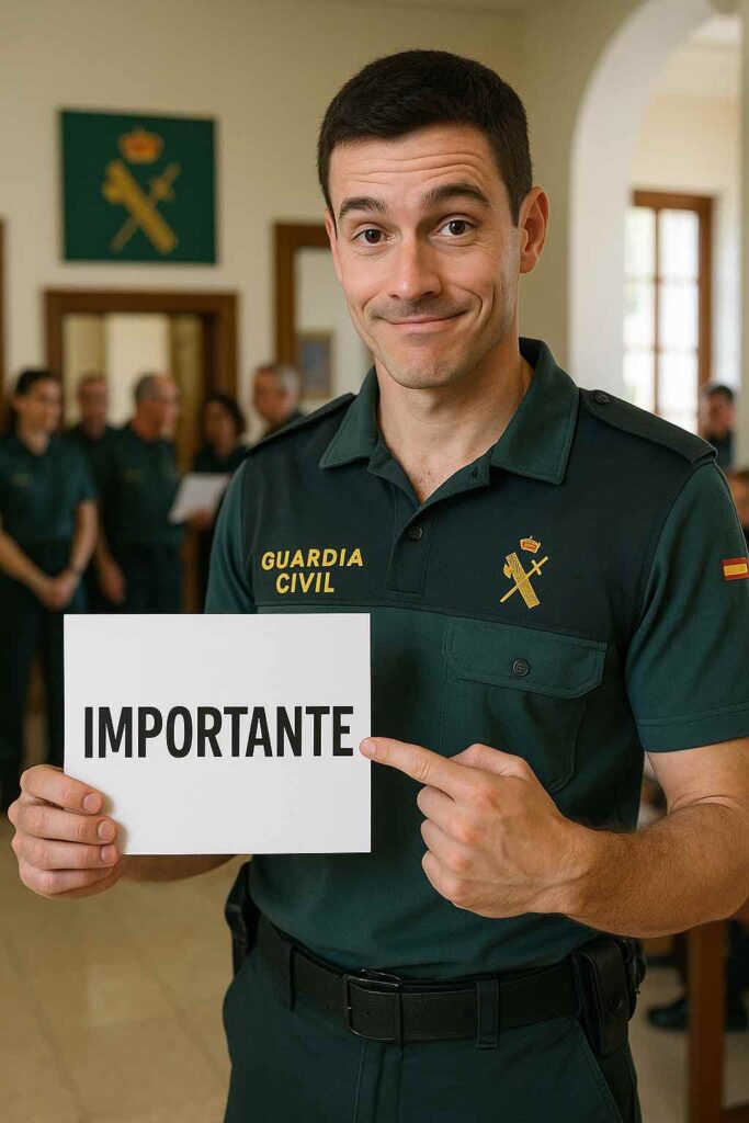 Lo más importante en los requisitos para entrar en la Guardia Civil