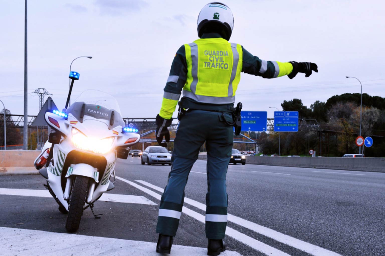 Guardia Civil de tráfico