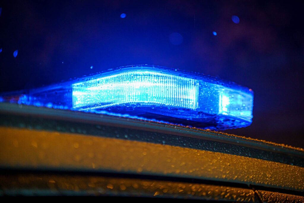 Luces y sirenas de la Policía Nacional