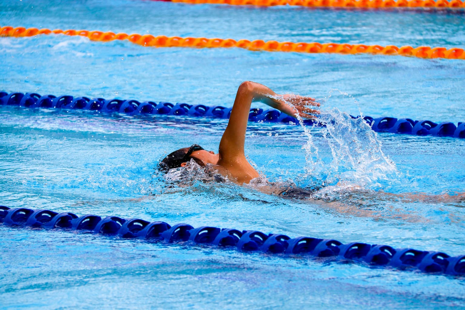 Prueba de natación