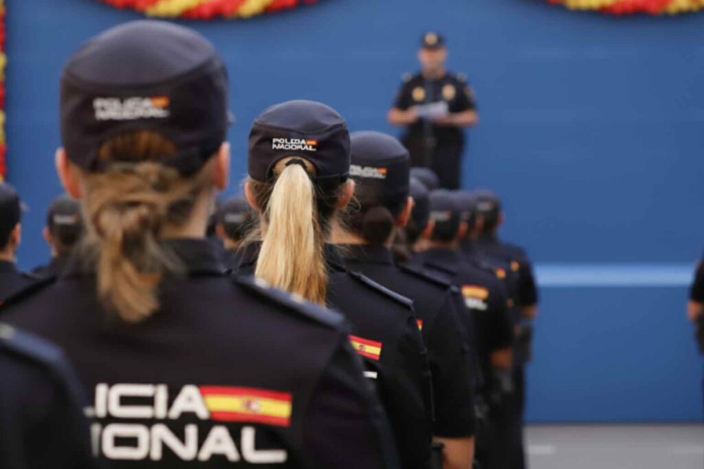 Grupo de la Policía Nacional