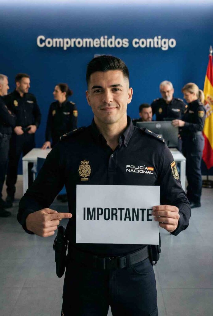 Importante Policía Nacional