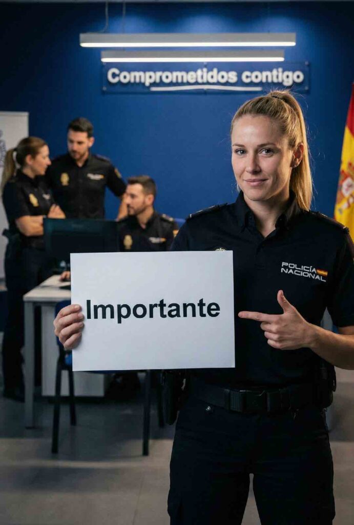 Importante Policía Nacional
